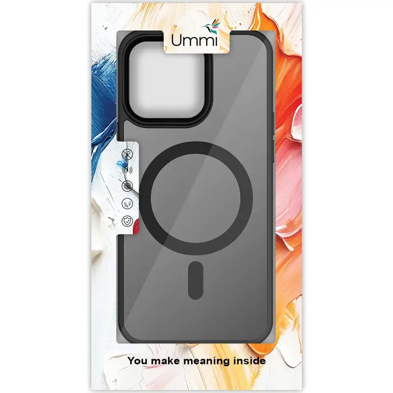 Чохол Viva Ummi Colorful with MagSafe для Apple iPhone 13 Black - фото 2