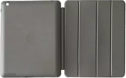 Чехол для планшета 1TOUCH Smart Case для Apple iPad 2, 3, 4 Dark Grey - фото Чехол для планшета 1TOUCH Smart Case для Apple iPad 2, 3, 4 Dark Grey