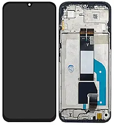 Дисплей Xiaomi Poco C85 4G (версія Global 167mm) з тачскріном і рамкою, Black - фото Дисплей Xiaomi Poco C85 4G (версія Global 167mm) з тачскріном і рамкою, Black