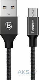 USB Кабель Baseus Yiven micro USB Cable Black (CAMYW-A01)
