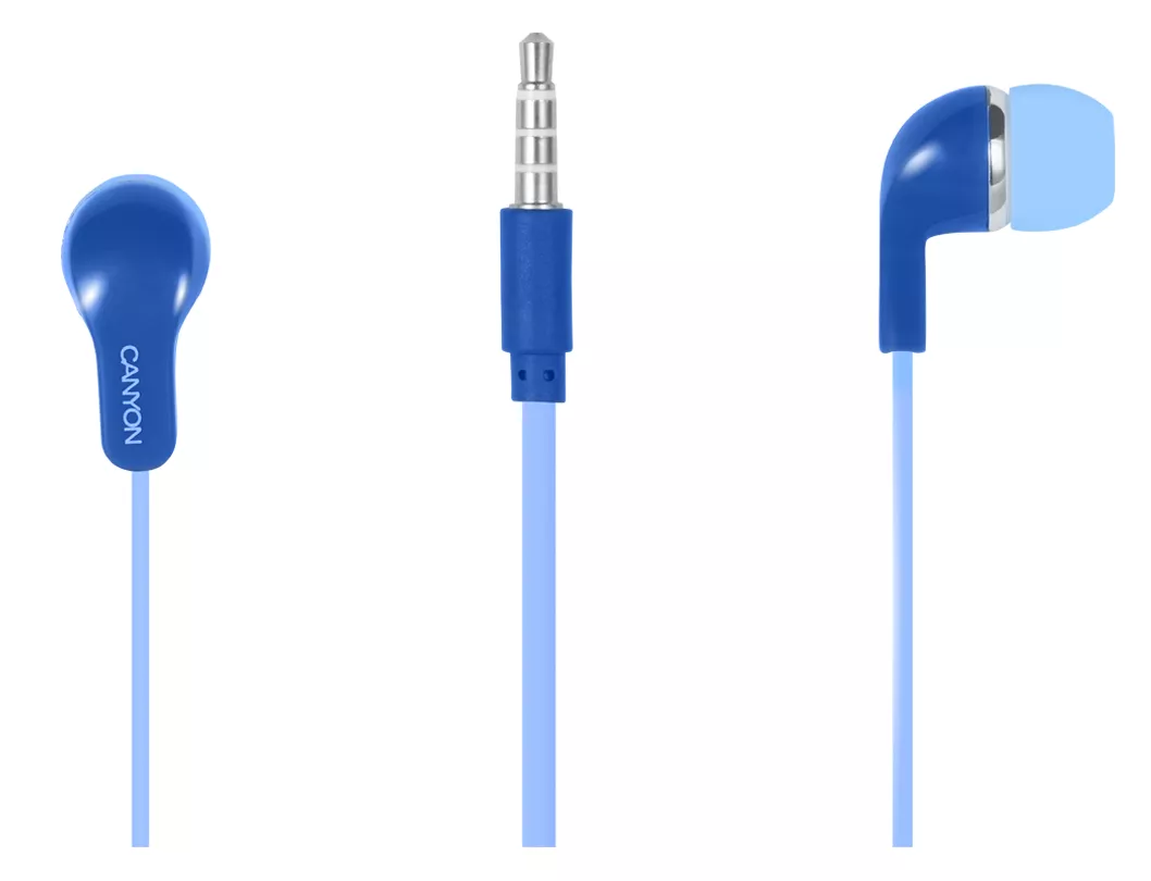 Наушники Canyon CNS-CEPM02BL Blue - фото 2