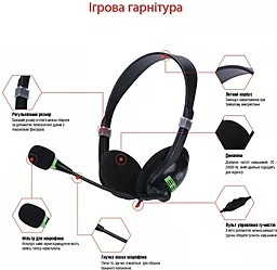Навушники Piko PX1 Black - мініатюра 3