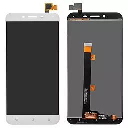 Дисплей Asus ZenFone 3 Max ZC553KL (X00DDB, X00DDA, X00DD) з тачскріном, White
