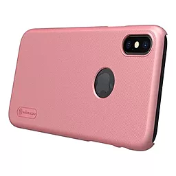 Чехол Nillkin Matte для Apple iPhone X (5.8"), XS (5.8")  Розовый - миниатюра 4