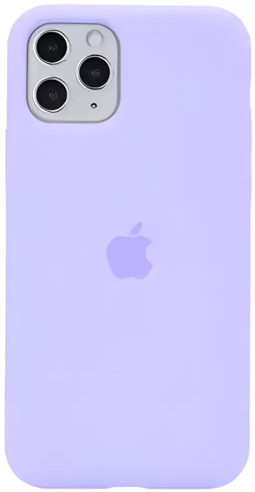 Чохол Silicone Case Full для Apple iPhone 13 Pro Max Light Purple - фото 1