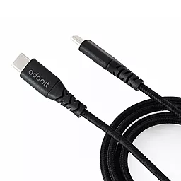 Кабель USB PD Adonit 65W 1.2M USB Type-C - Type-C Cable Black