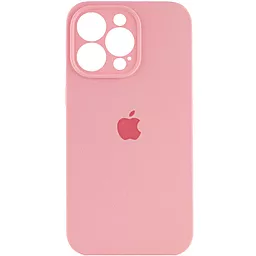 Чехол Silicone Case Full Camera for Apple IPhone 14 Pro Max Light Pink