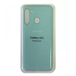 Чохол Epik Silicone Case Full для Samsung Galaxy A21 A215 (2020) Turquoise