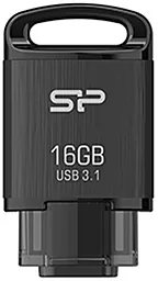 Флешка Silicon Power Mobile C10 16GB Black (SP016GBUC3C10V1K)