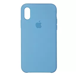 Чехол Silicone Case для Apple iPhone XS Max Cornflower