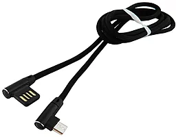 Кабель Walker C770 USB-A - micro USB 12w 2.4a 1м cable Black - фото Кабель Walker C770 USB-A - micro USB 12w 2.4a 1м cable Black