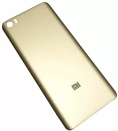 Задняя крышка корпуса Xiaomi Mi5 Original Gold - фото Задняя крышка корпуса Xiaomi Mi5 Original Gold