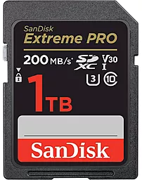 Карта памяти SanDisk 1 TB SDXC UHS-I U3 V30 Extreme PRO (SDSDXXD-1T00-GN4IN)