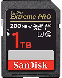 Карта пам'яті SanDisk 1 TB SDXC UHS-I U3 V30 Extreme PRO (SDSDXXD-1T00-GN4IN) - фото Карта пам'яті SanDisk 1 TB SDXC UHS-I U3 V30 Extreme PRO (SDSDXXD-1T00-GN4IN)
