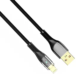 Кабель USB Jellico B20 15W 3.1A 1.2M Lightning Cable Black - миниатюра 2