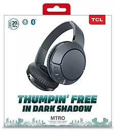 Наушники TCL MTRO200BT Shadow Black (MTRO200BTBK-EU) - миниатюра 7