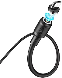Кабель Hoco X52 Sereno USB-A - micro USB 12w 2.4a 1м cable Black - мініатюра 4 Кабель Hoco X52 Sereno USB-A - micro USB 12w 2.4a 1м cable Black - мініатюра 4