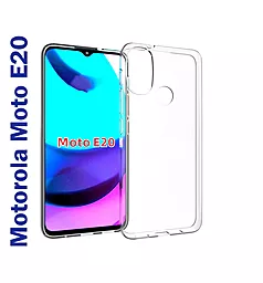 Силиконовый чехол BeCover для Motorola Moto E20 Transparancy (706922)