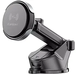 Тримач магнітний Earldom 15W ET-WC62 Black - фото Тримач магнітний Earldom 15W ET-WC62 Black