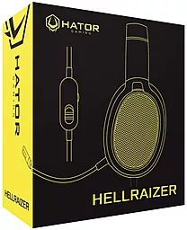 Навушники HATOR Hellraizer Black/Grey (HTA-811) - мініатюра 5
