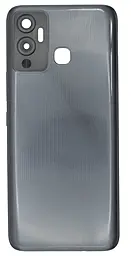 Задняя крышка корпуса Infinix Hot 12 Play Original Racing Black - фото Задняя крышка корпуса Infinix Hot 12 Play Original Racing Black