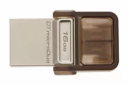 Флешка Kingston DT microDuo 16GB (DTDUO/16GB) - фото Флешка Kingston DT microDuo 16GB (DTDUO/16GB)