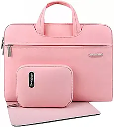 Сумка для ноутбуку WIWU Campus Slim Case 13.3'' Pink - фото Сумка для ноутбуку WIWU Campus Slim Case 13.3'' Pink