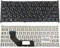 Клавіатура для ноутбуку Acer Aspire SF514-51 без рамки Original Black