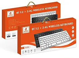 Клавиатура Jeqang JB-320 dual-mode Grey - фото Клавиатура Jeqang JB-320 dual-mode Grey