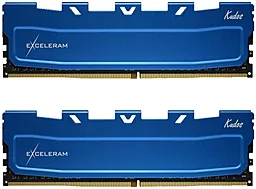 Оперативна пам'ять Exceleram 16GB (2x8GB) DDR4 3000MHz Blue Kudos (EKBLUE4163021AD)