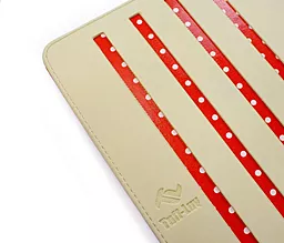 Чехол для планшета Tuff-Luv Slim-Stand Leather Case Cover for iPad 2,3,4 Red: Polka-Hot (B10_35) - миниатюра 5