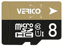 Карта пам'яті Verico microSDHC 8GB Class 10 UHS-I U1 (1MCOV-MDH983-NN)