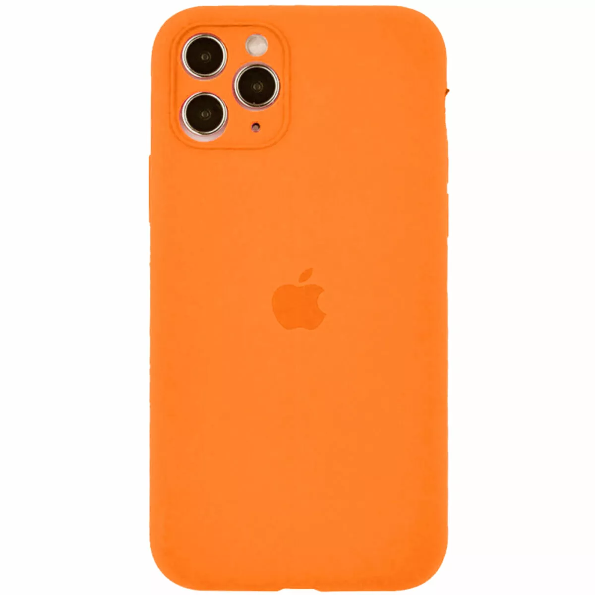 Чохол Silicone Case Full Camera для Apple iPhone 12 Pro Max Orange - фото 1