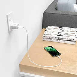 Кабель Choetech USB Type-C - Type-C 25w 5a 1м PD cable White (CC0002-WH) - миниатюра 3 Кабель Choetech USB Type-C - Type-C 25w 5a 1м PD cable White (CC0002-WH) - миниатюра 3
