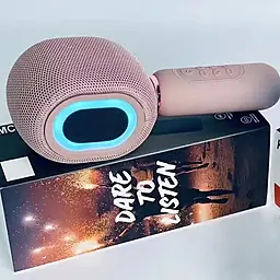 Микрофон-Колонка Epik KMC500 Pink - миниатюра 4 Микрофон-Колонка Epik KMC500 Pink - миниатюра 4
