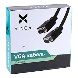 Видеокабель VGA 15.0m (VGA03-15.0) Vinga - миниатюра 5