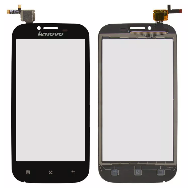 Сенсор (тачскрин) Lenovo A706 Black - фото 1