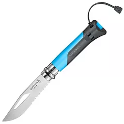Нож Opinel №8 Outdoor Azur (001576) - фото Нож Opinel №8 Outdoor Azur (001576)