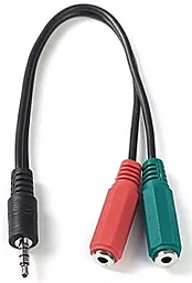 Аудио разветвитель Cablexpert mini Jack 3.5mm M/2xF black (CCA-417) - миниатюра 3