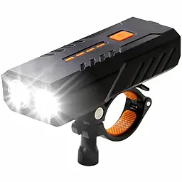 Велофонарь аккумуляторный Bailong Police BC25S 2400 mAh с функцией powerbank - фото Велофонарь аккумуляторный Bailong Police BC25S 2400 mAh с функцией powerbank