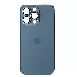 Чохол AG Glass with MagSafe для Apple iPhone 12 Pro   Sierra blue