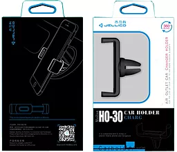 Автотримач Jellico Air vent Car Holder Black (H0-30) - мініатюра 3