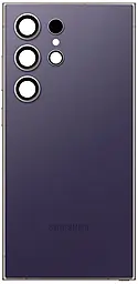 Задняя крышка корпуса Samsung Galaxy S24 Ultra 5G 2024 S928 со стеклом камеры Titanium Violet - фото Задняя крышка корпуса Samsung Galaxy S24 Ultra 5G 2024 S928 со стеклом камеры Titanium Violet