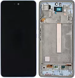 Дисплей Samsung Galaxy A53 A536 5G з тачскріном і рамкою, (TFT, без функції відбитка пальця), Blue - фото Дисплей Samsung Galaxy A53 A536 5G з тачскріном і рамкою, (TFT, без функції відбитка пальця), Blue