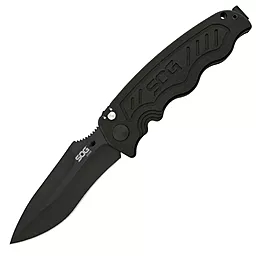 Нож SOG Zoom Black Blade (ZM1012-BX) - фото Нож SOG Zoom Black Blade (ZM1012-BX)