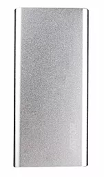 Повербанк Aspor A383 10000mAh Silver - фото Повербанк Aspor A383 10000mAh Silver