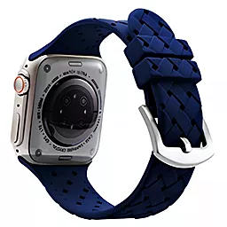 Сменный ремешок для умных часов Apple Watch Grid Weave 38/40/41mm Blue
