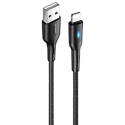 Кабель Usams US-SJ425 USB-A - Lightning 12w 2.4a 1.2м cable Black - фото Кабель Usams US-SJ425 USB-A - Lightning 12w 2.4a 1.2м cable Black