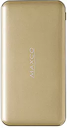 Повербанк Maxco MR-8000 Razor 8000mAh Golden - фото Повербанк Maxco MR-8000 Razor 8000mAh Golden