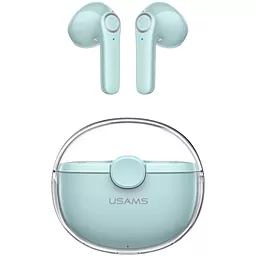Наушники Usams BU12 Green - фото Наушники Usams BU12 Green